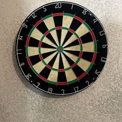 Dart Board And Darts 