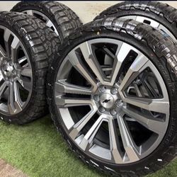 NEW 24 inch Gm style wheels wrapped in RBP rt 285/40r24 tires
