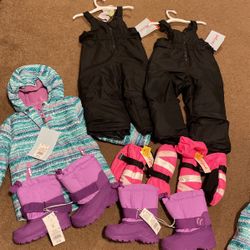 3T /2 T Size Brand New Snow Gear Toddler 