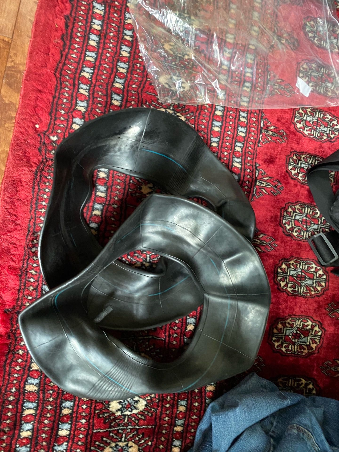 Wheel barrow inner tubes