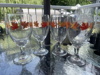 Vintage Libbeys Goblet’s Glasses 