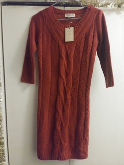 Girls petite sweater dress