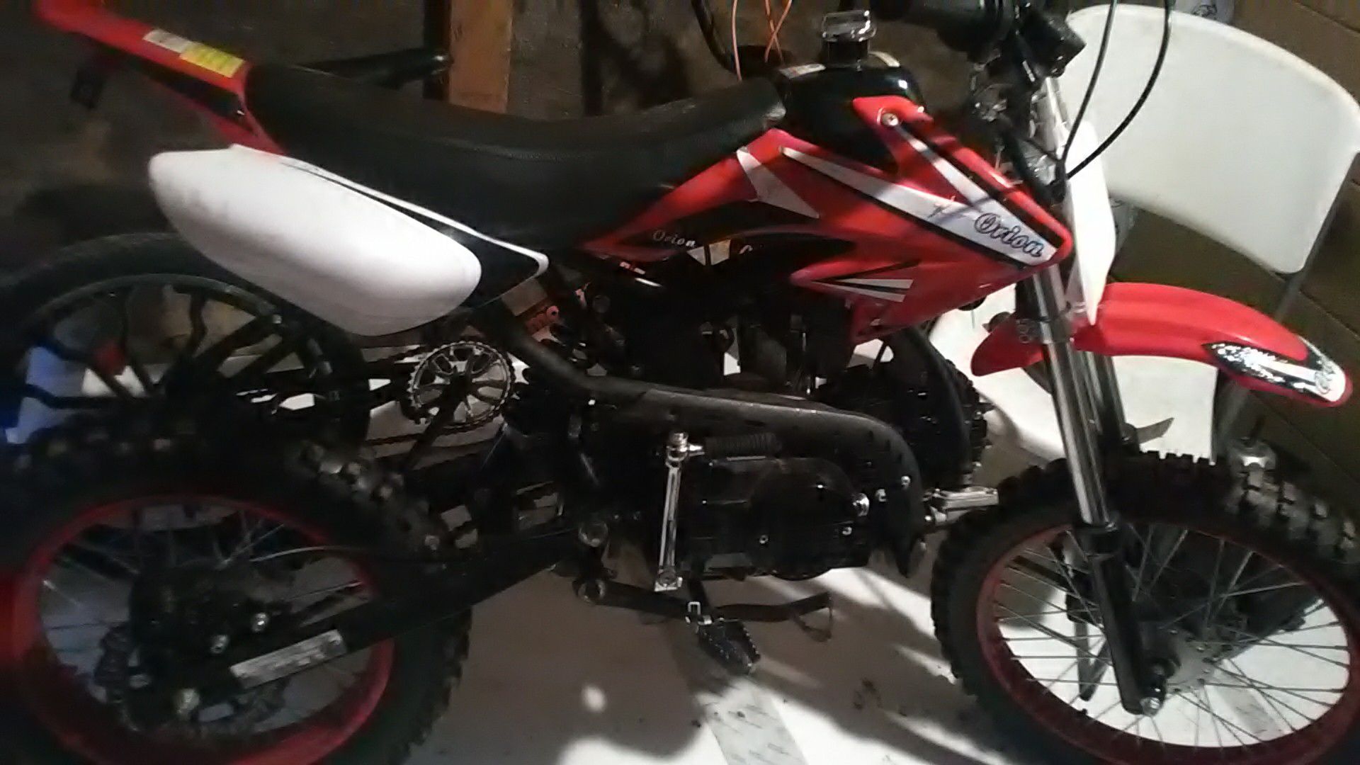 2018 Orion 125cc pitbike