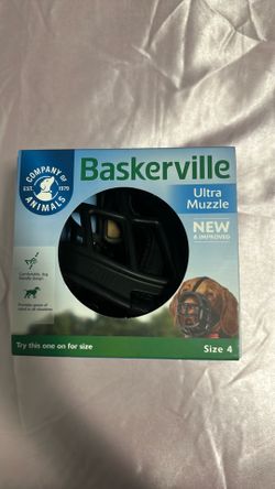 Black dog muzzle
