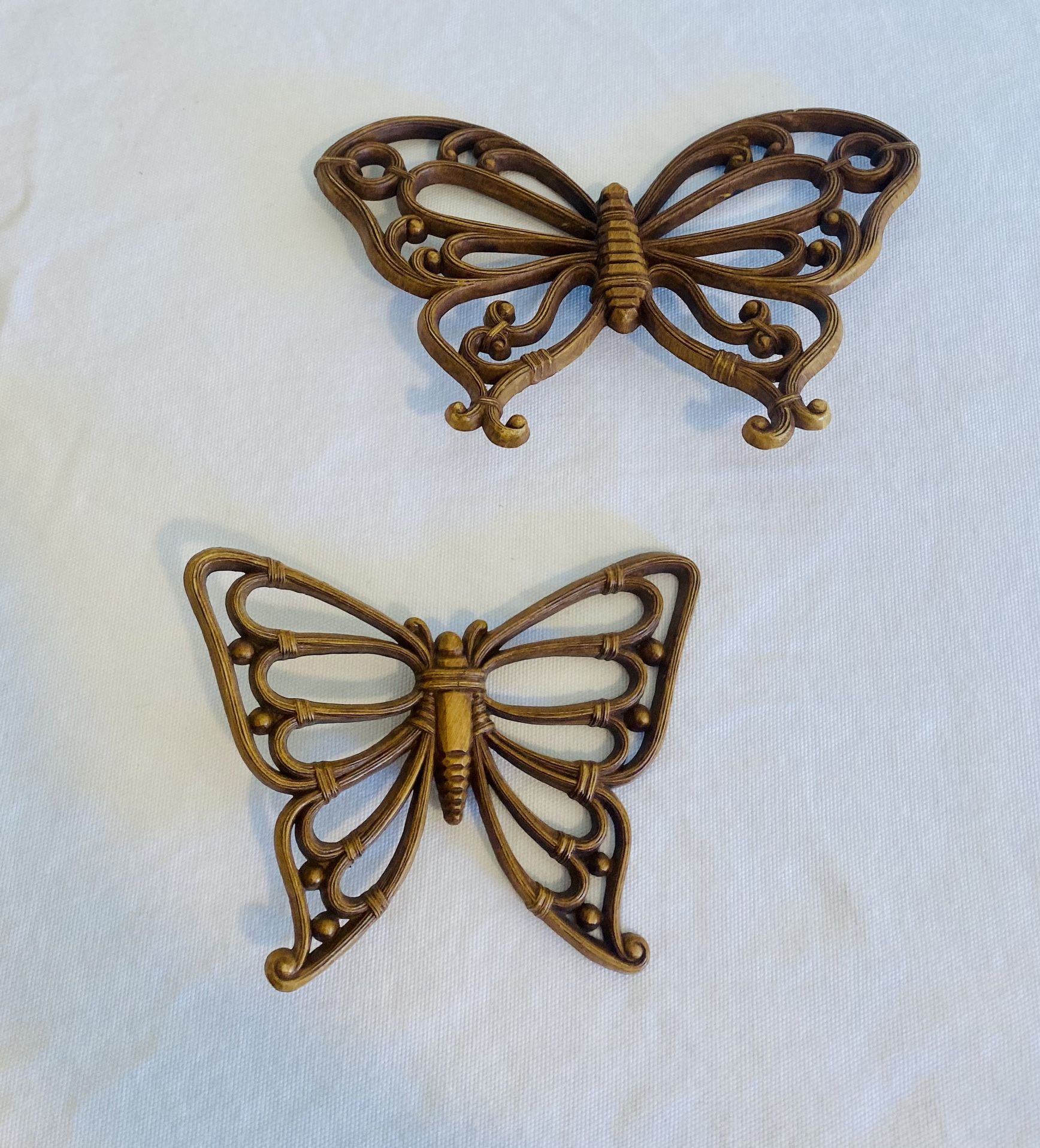 vintage boho homco butterflies - 2