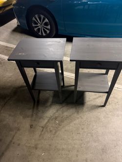 Ikea Hemnes side tables