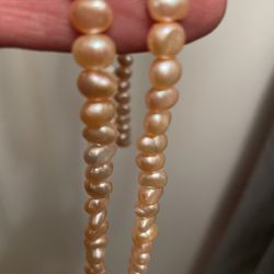 Over 9 Feet Strands Of Pearls