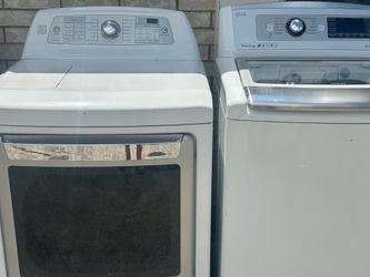 Lg washer electric dryer super size