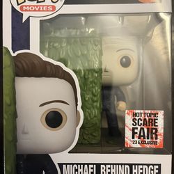  POP! Halloween MICHAEL BEHIND HEDGE #1461 Exclusive RARE