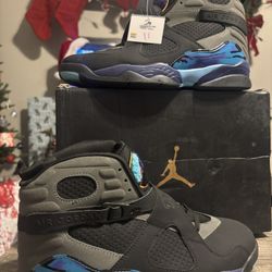 Jordan 8 Aqua Sz 11 R3p$. In Haltom City 