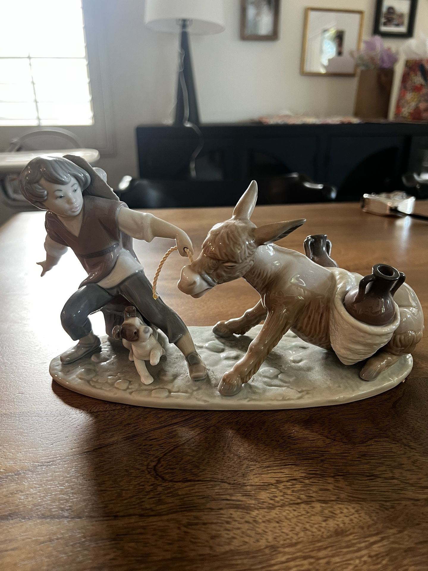 Lladro Stubborn Donkey