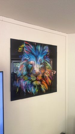 XXL Lion art