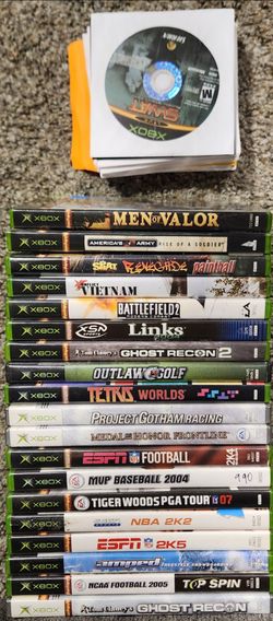 40+ OG Xbox Video Games