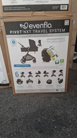 Evenflo Pivot NXT Travel System (Canyon Beige)  retail $449