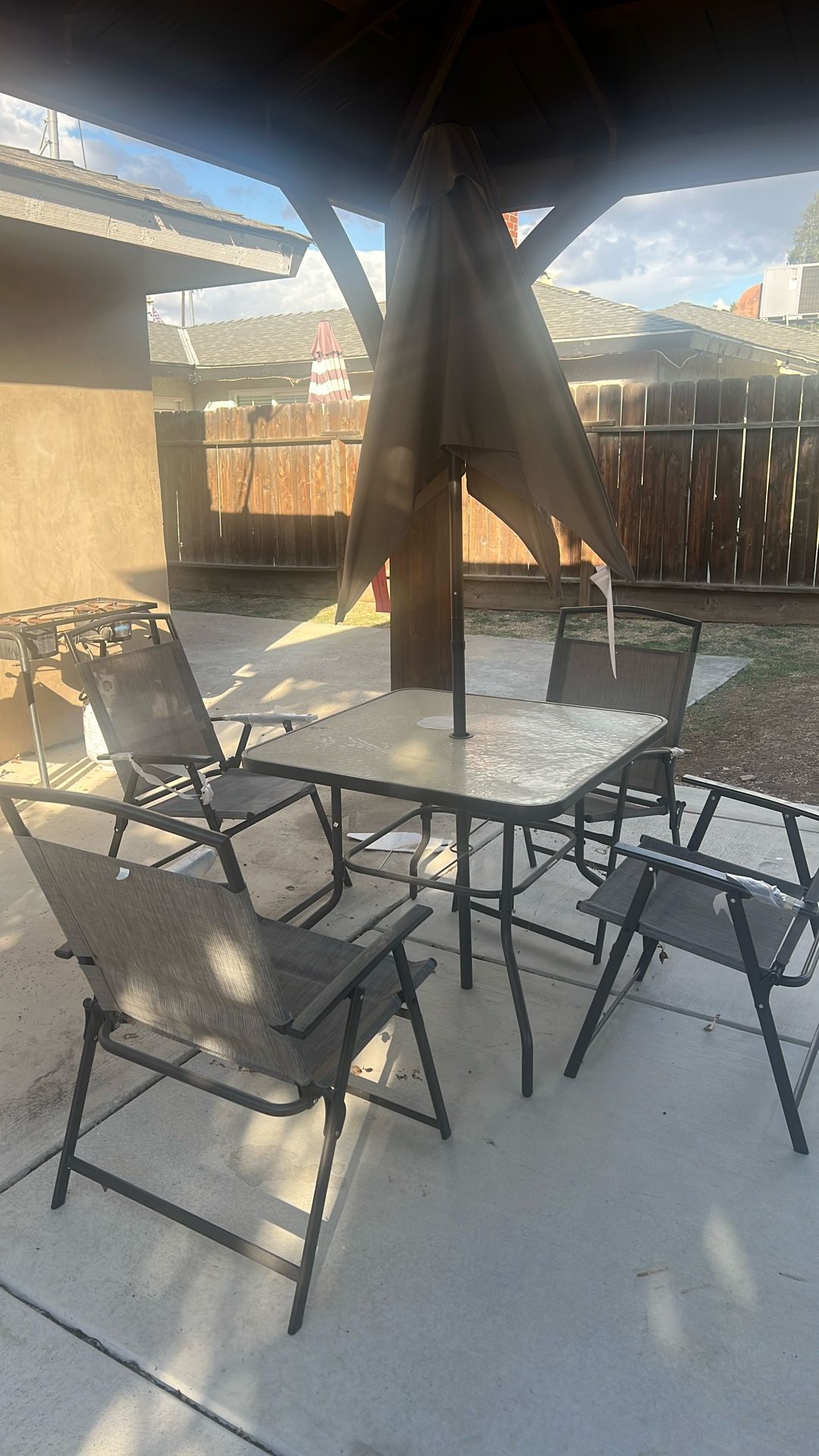 Backyards Chairs And Table