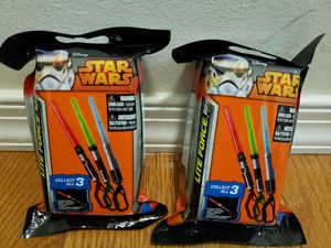 Photo Disney Star Wars Mini Lite saber Mystery Bundle