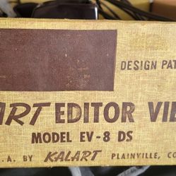 Vintage 1950s KALART Editor VIEWER 