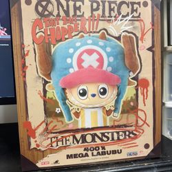 Pop Mart Labubu The Monsters x One Piece Mega Labubu Tonytony Chopper 400%