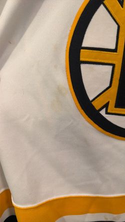 Vintage 1990s CCM Boston Bruins Ray Bourque #77 Jersey — Size L — Made in Canada