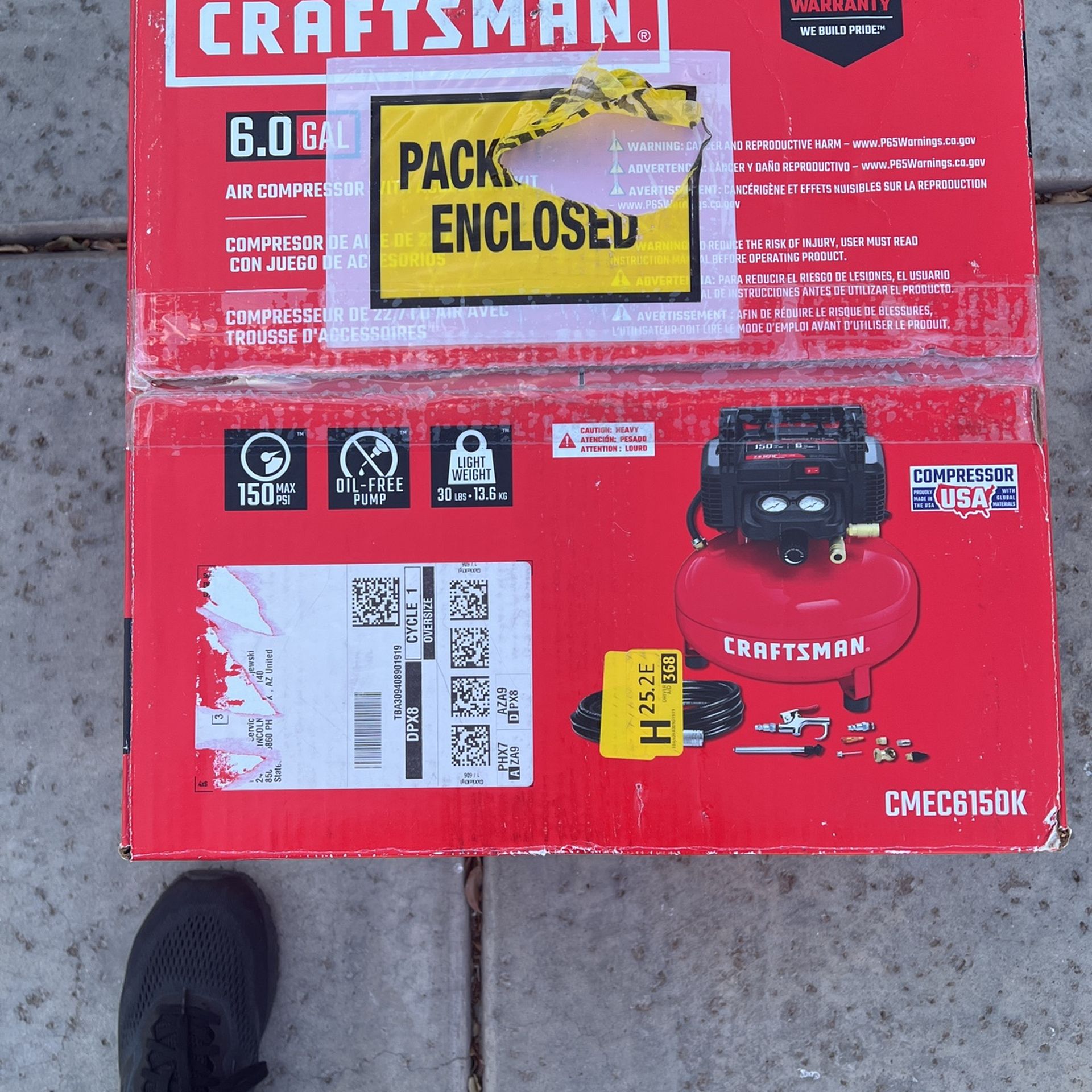BRAND NEW AIR COMPRESSOR