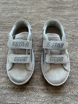 Golden Goose Kids Glitter Star Sneakers 24 size NEW