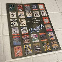 Los Angeles Dodgers 2001 yearbook