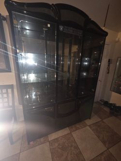 Free black  hutch .