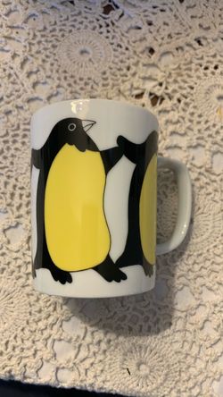 Fitz and Floyd Penguin Mugs