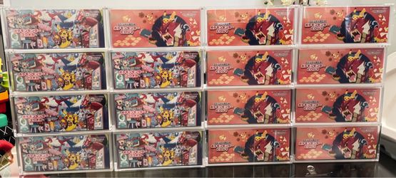 Hiroshima - Fukuoka Pokemon Center Special Box (sealed + Acrylic case )