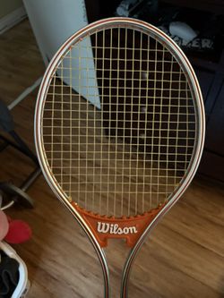 Wilson Vintage Aluminum Tennis Racket – Classic Look 