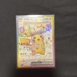 ⚡ Pikachu ex 219/191 Sv08: Surging Sparks Holo