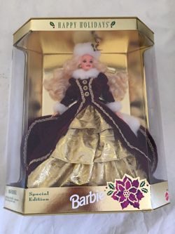 1996 Happy Holidays Barbie