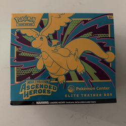 Pokemon Center Ascending Heros Etb 