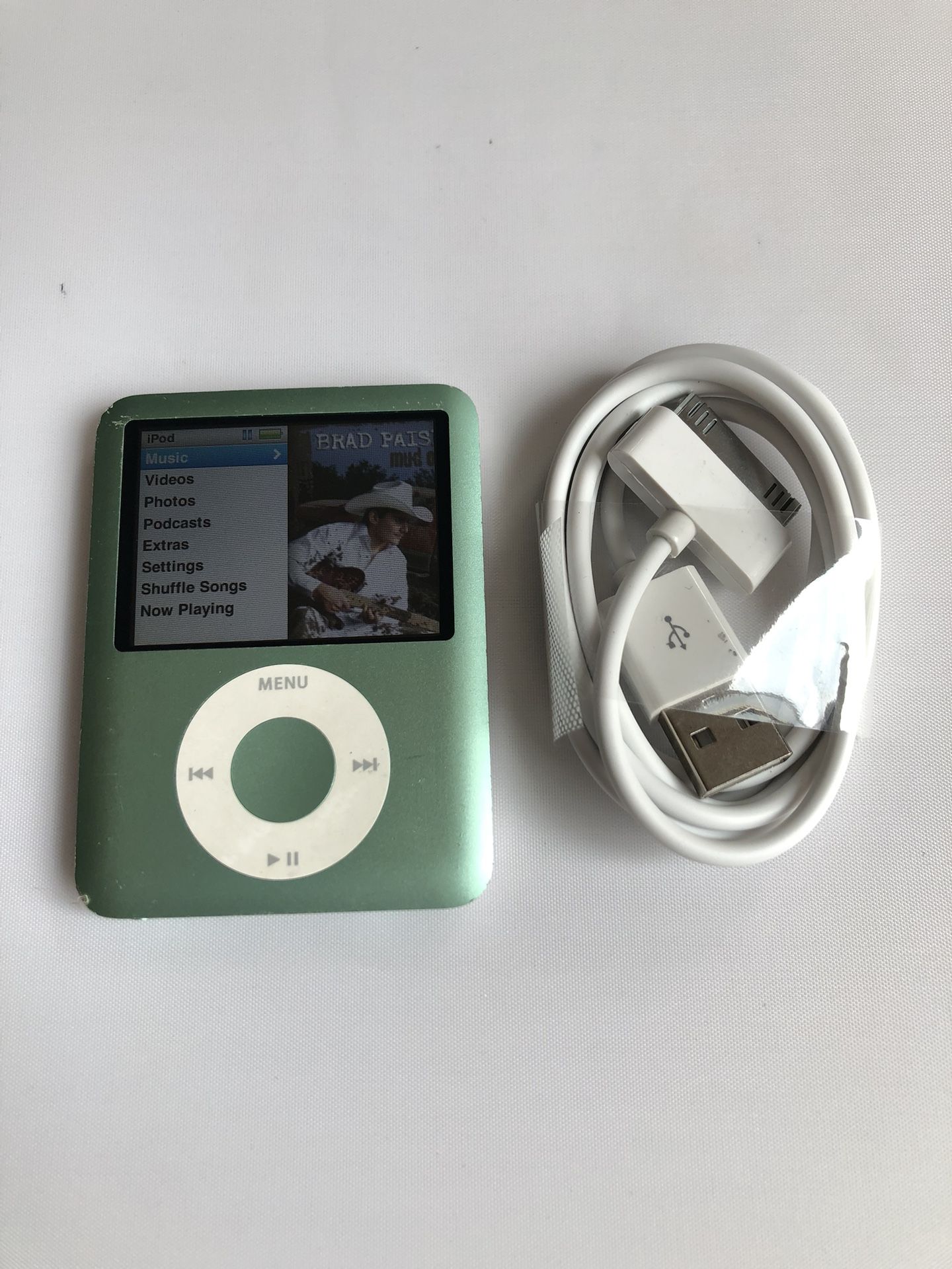 iPod Nano 3rd Gen 8gb Green #3563