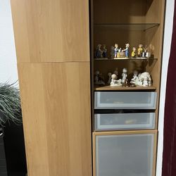 IKEA Besta Storage Cabinets Drawers glass Shelves