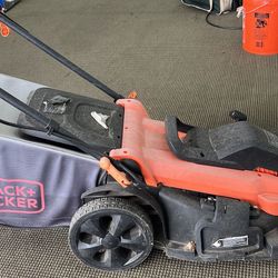 Black Decker  Corded Electric Lawn Mower 