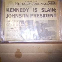 Second Kennedy Is Slain News Paper 