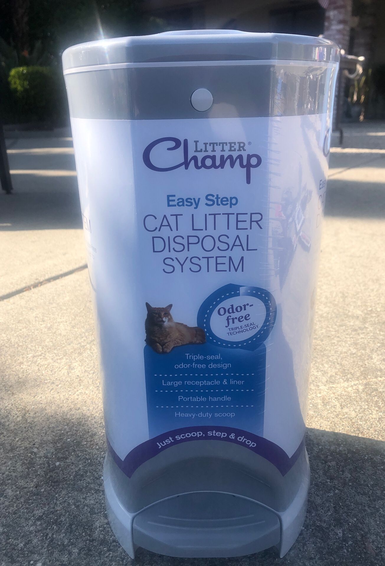 Cat litter disposal