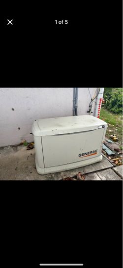 2022 22kw Generac  and 500 gallon propane tank
