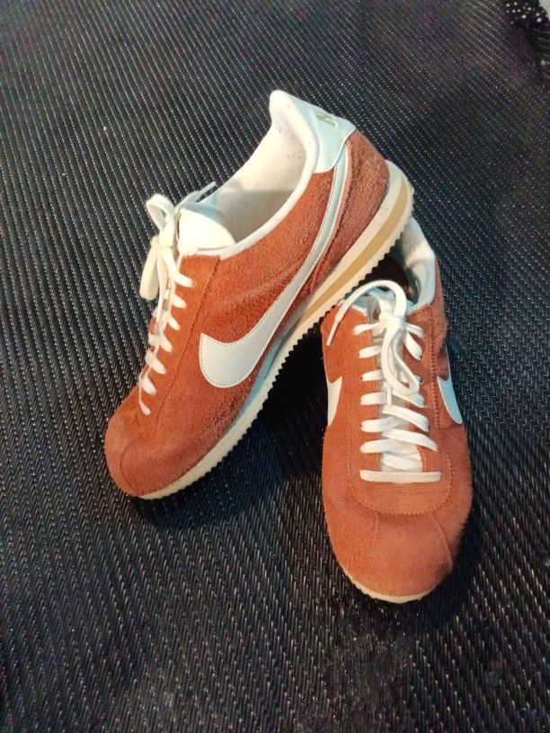 Nike Cortez Men’s 12 Suede Dark Russet Like new