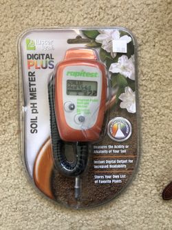 Luster Leaf Digital Plus Ph Soil Meter Rapitest Brand New