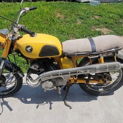 1967 Honda 350 Scrambler