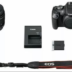 Canon EOS Rebel T7 24.1 MP Digital SLR Camera - Black (Kit with 18-55 Lens)