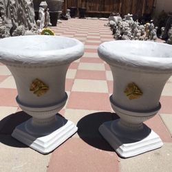 New Flower Pots Made Out Of Cement Perfect Gift For Any Occasion 