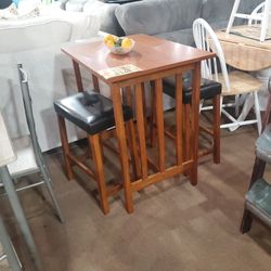 3pc Pub Counter Height Dining Set