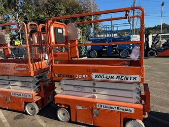 19' S3219E Snorkel electric scissor lifts - Special Pricing 