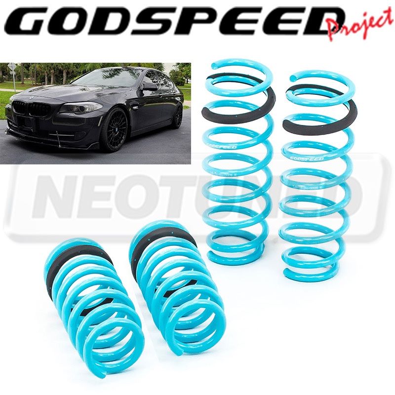 GODSPEED TRACTION-S PERFORMANCE LOWERING SPRINGS FOR BMW 5-SERIES F10 11-17 RWD W/O AIR SUSPENSION