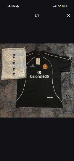 Balenciaga Paris Shirt Black