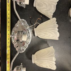 FREE light fixture plus parts — first come