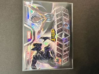 Topps Marvel 1-UP Storm vs Black Panther Foil Card